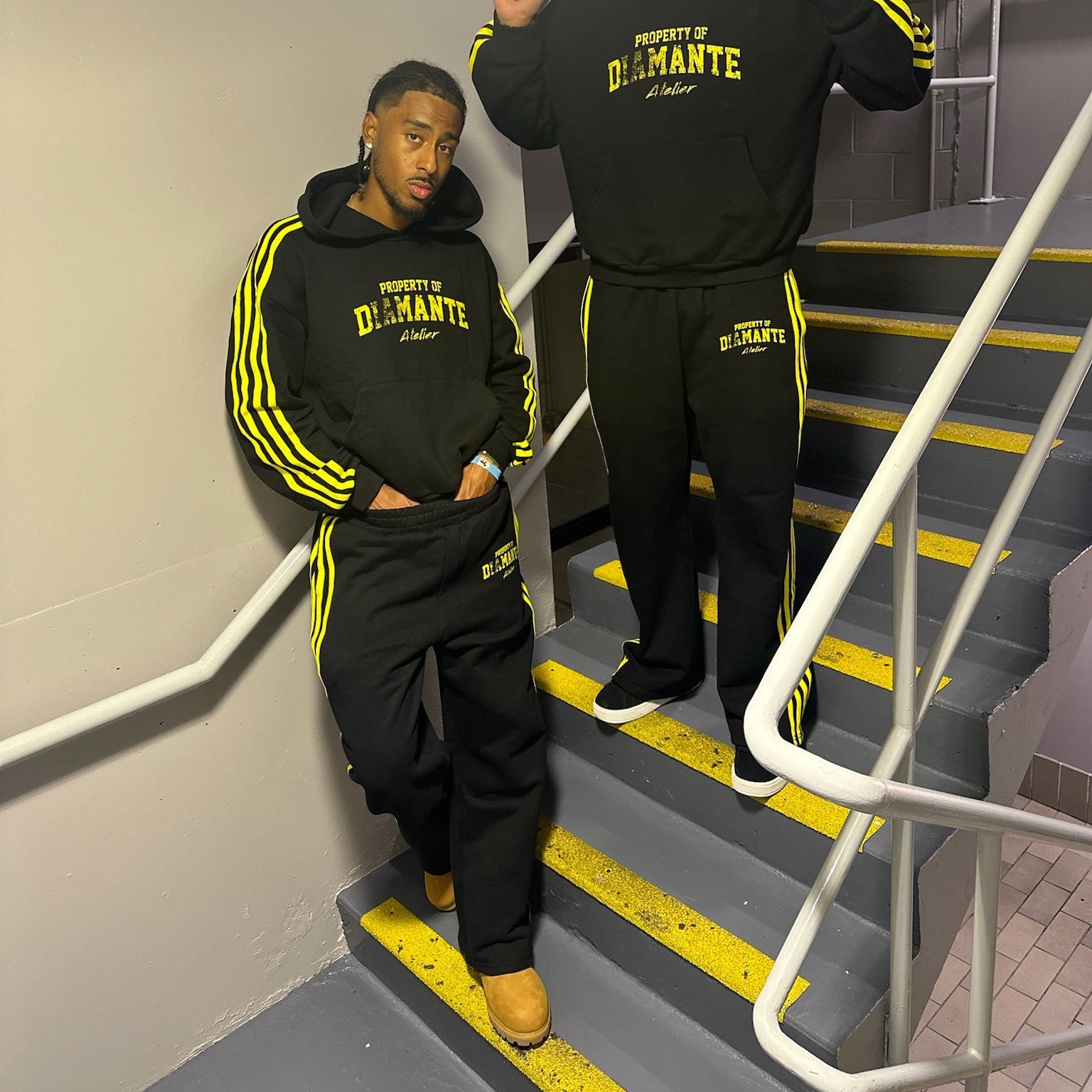 DIAMANTÉ SWEATPANTS