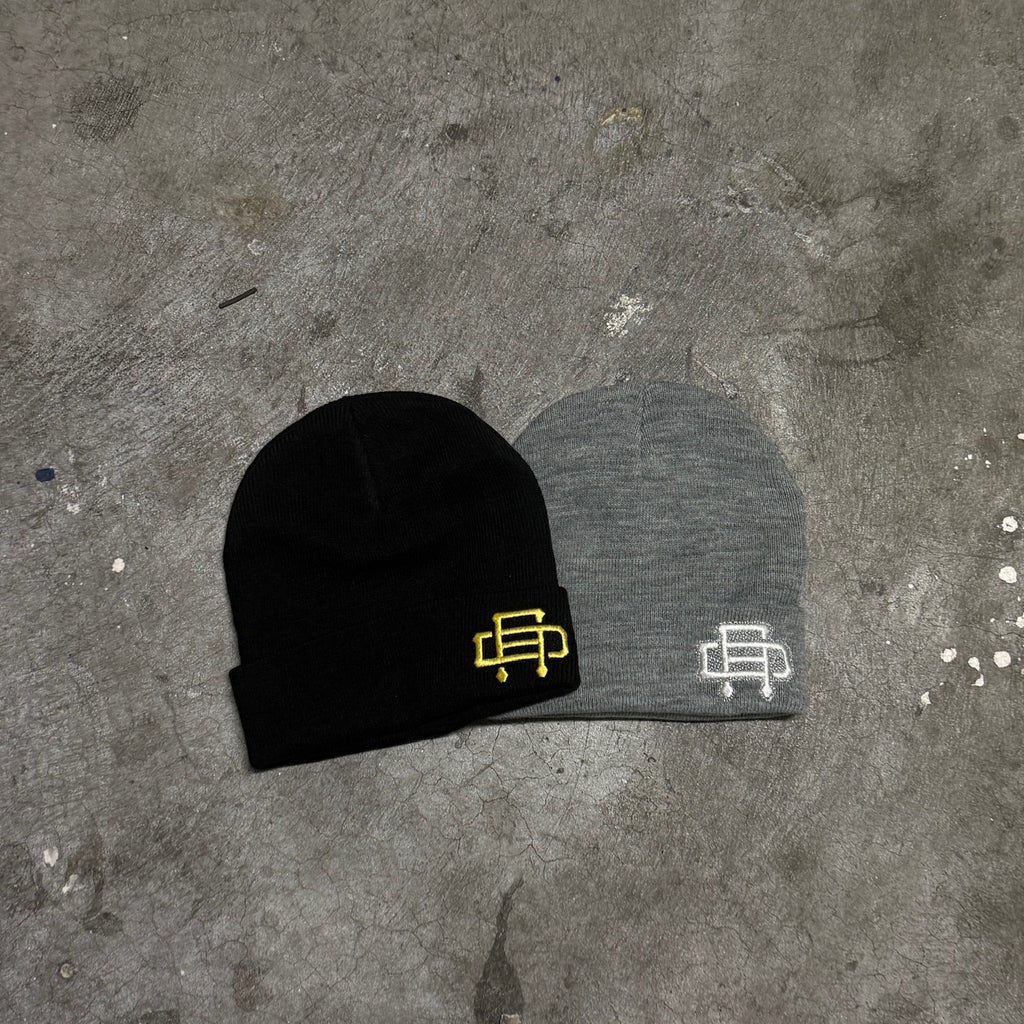 DIAMANTÉ MONGRAM BEANIES