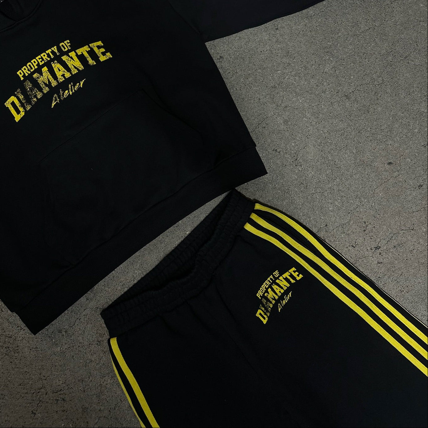 DIAMANTÉ SWEATPANTS