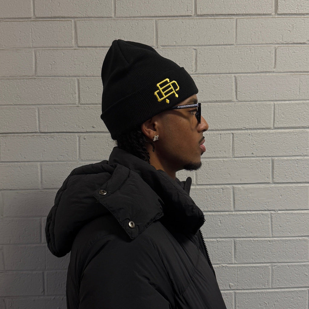 DIAMANTÉ MONGRAM BEANIES