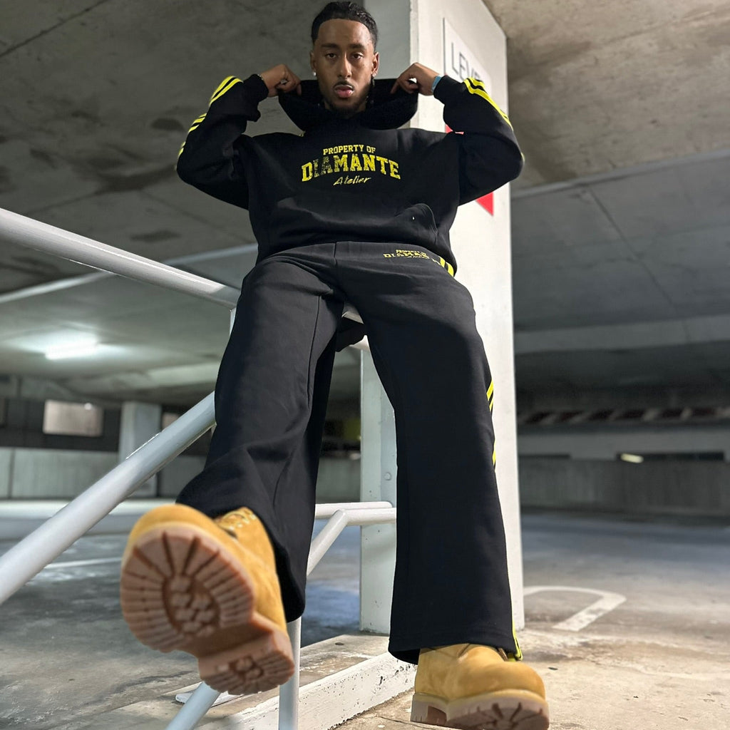 DIAMANTÉ SWEATPANTS